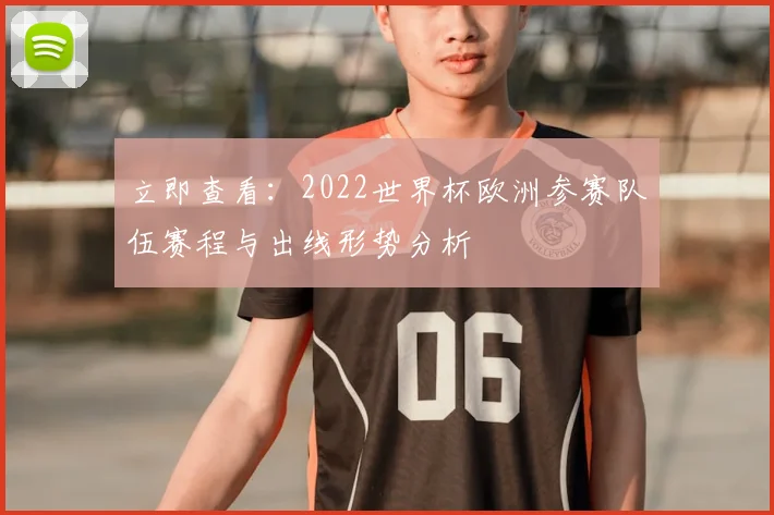 立即查看：2022世界杯欧洲参赛队伍赛程与出线形势分析